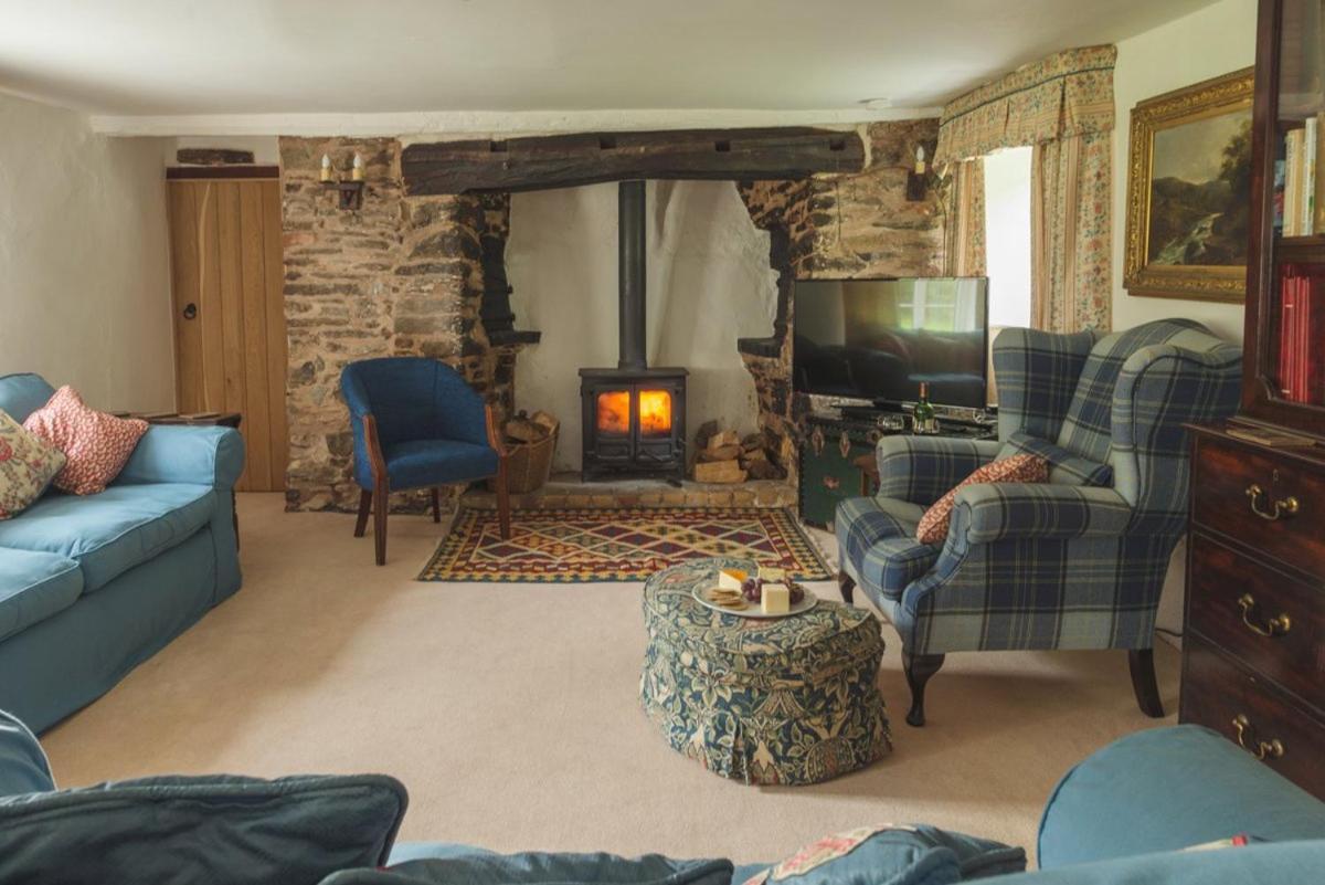 Bratton Mill Farmhouse Bratton Fleming Esterno foto